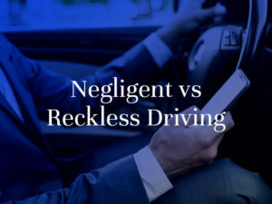 negligent reckless accidents