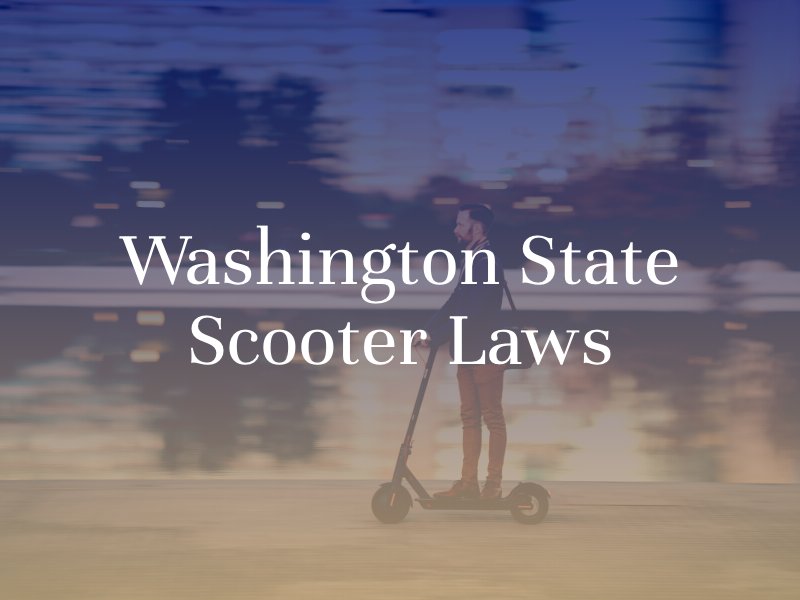 WA State Scooter Laws