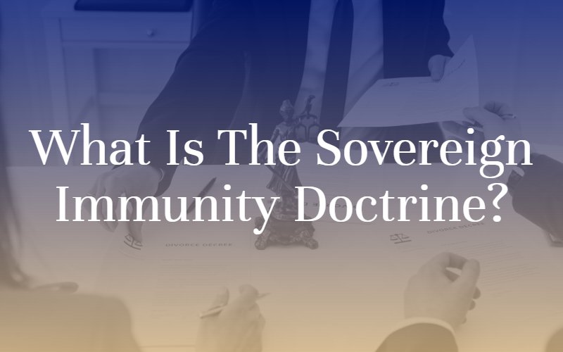 What is a Sovereign Immunity Doctrine