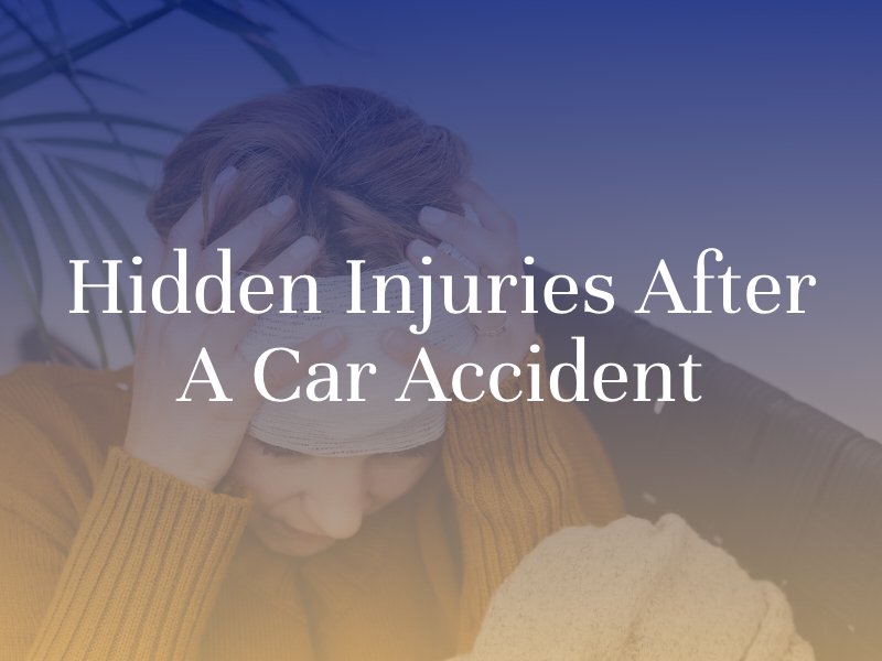 Hidden Injuries After a Car Accident