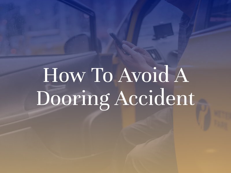 How to Avoid a Dooring Accident