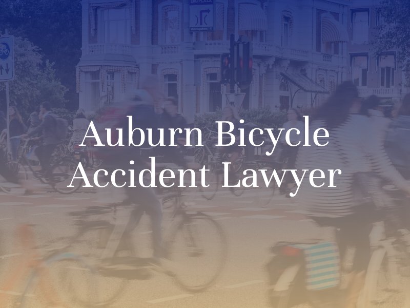 Auburn Bicycle Accident Lawyer